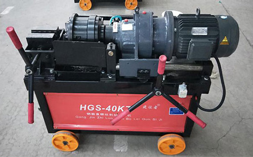 鋼筋直螺紋滾絲機(jī)不進(jìn)絲或亂絲怎么處理？